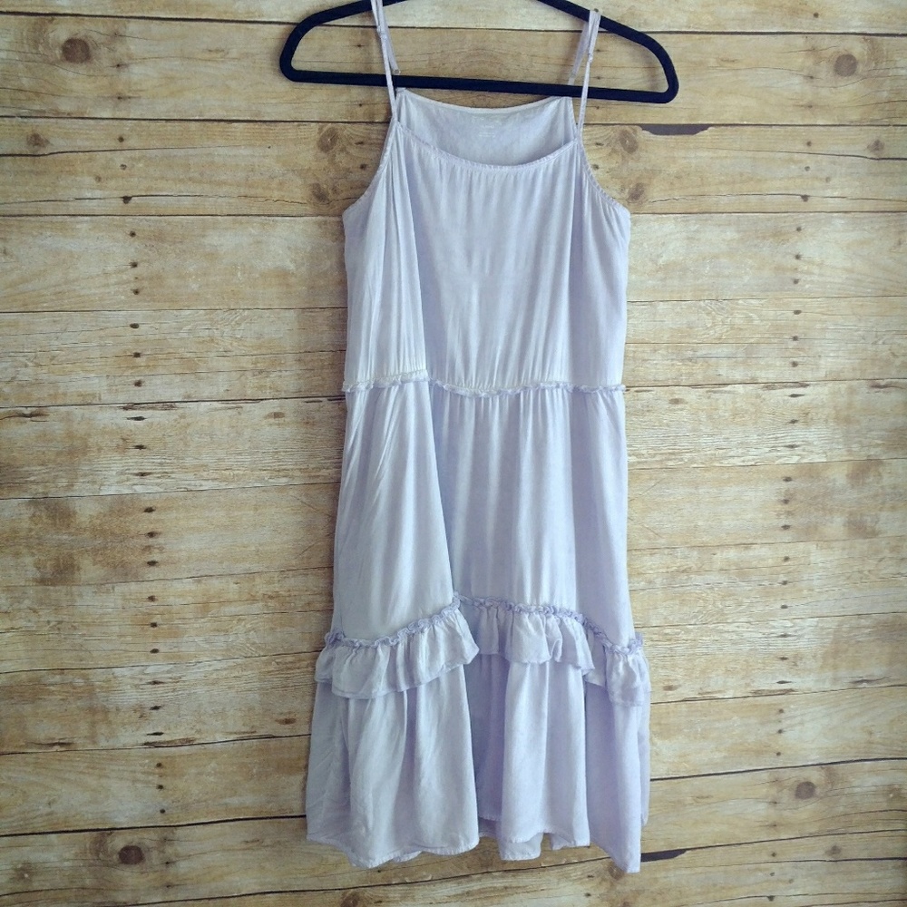 Art Class Girls XL Ruffle Maxi Dress Light Purple